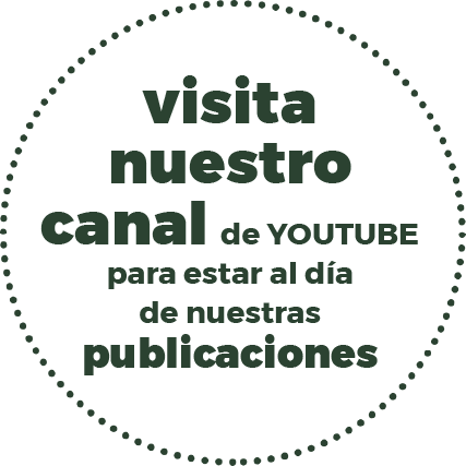 Visita nuestro canal de YouTube para estar al día de nuestras publicaciones